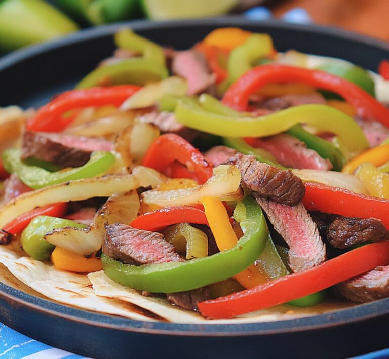 Grilled Steak Fajitas Recipe