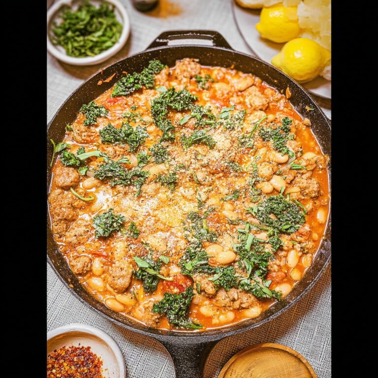 Sausage and White Bean Skillet Recipe