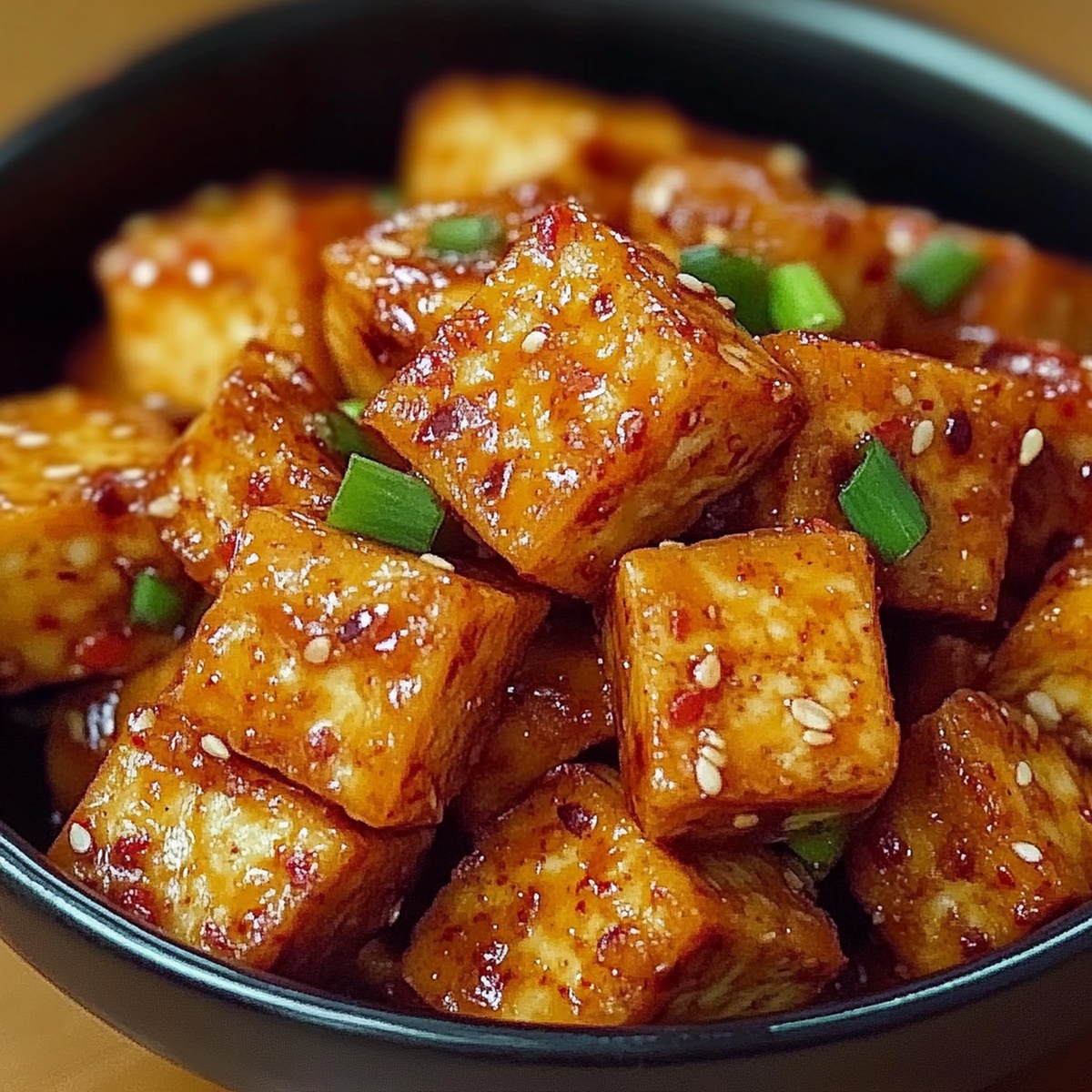 Spicy Crispy Tofu Recipe