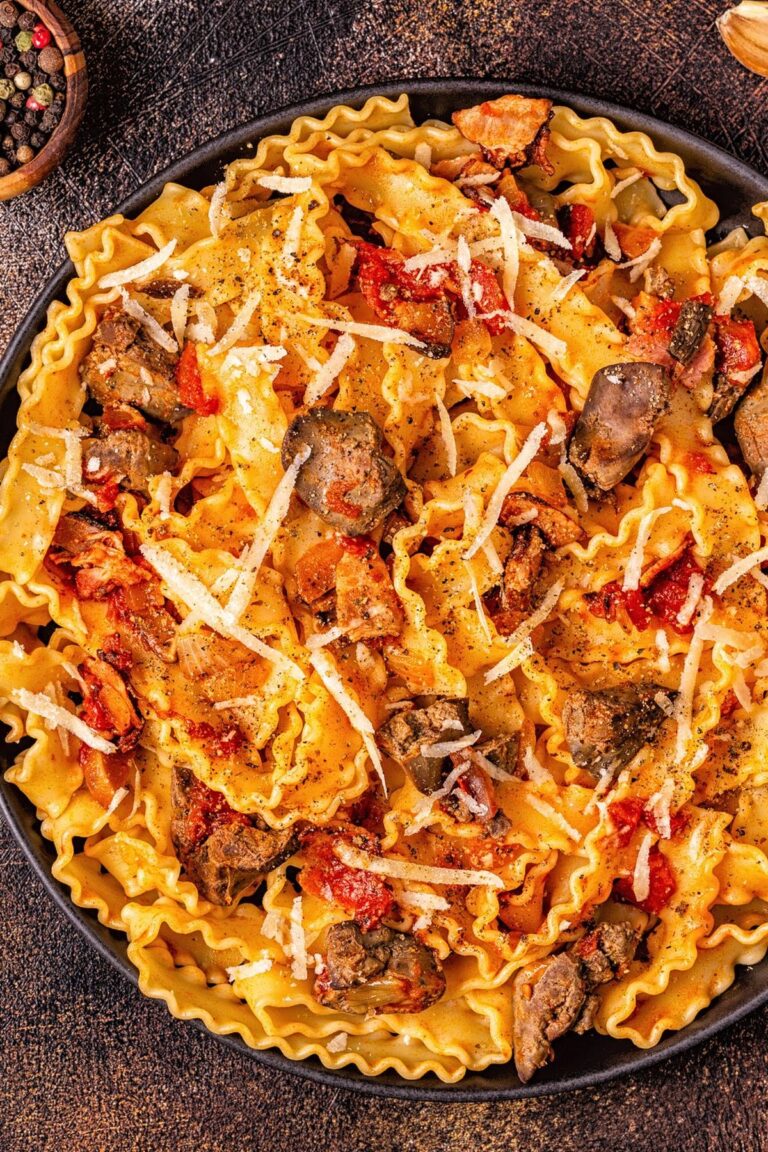 Hearty Jamie Oliver Chicken Liver Pasta Recipe