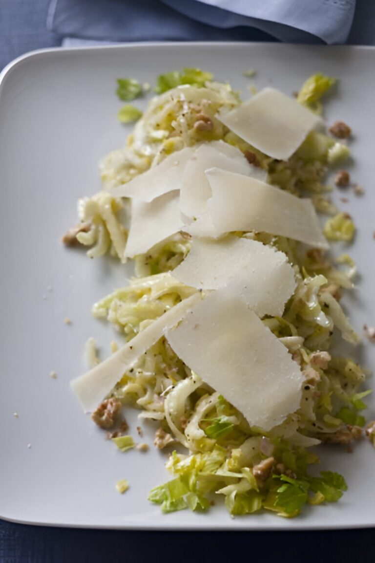 Crisp Ina Garten Celery & Parmesan Salad Recipe