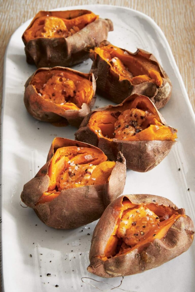Mouthwatering Ina Garten Roasted Sweet Potatoes With Chipotle Orange Butter Recipe