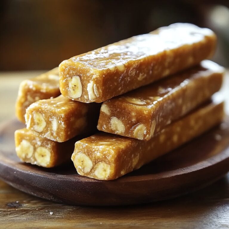 Banana and Peanut Butter Chewy Sticks for Dogs Recipe