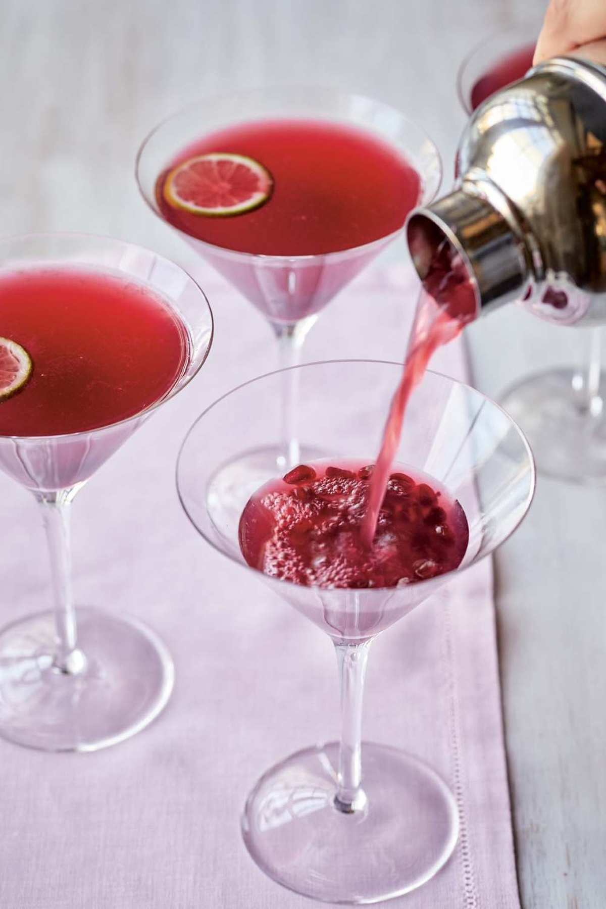 Elegant Pomegranate Gimlets Recipe