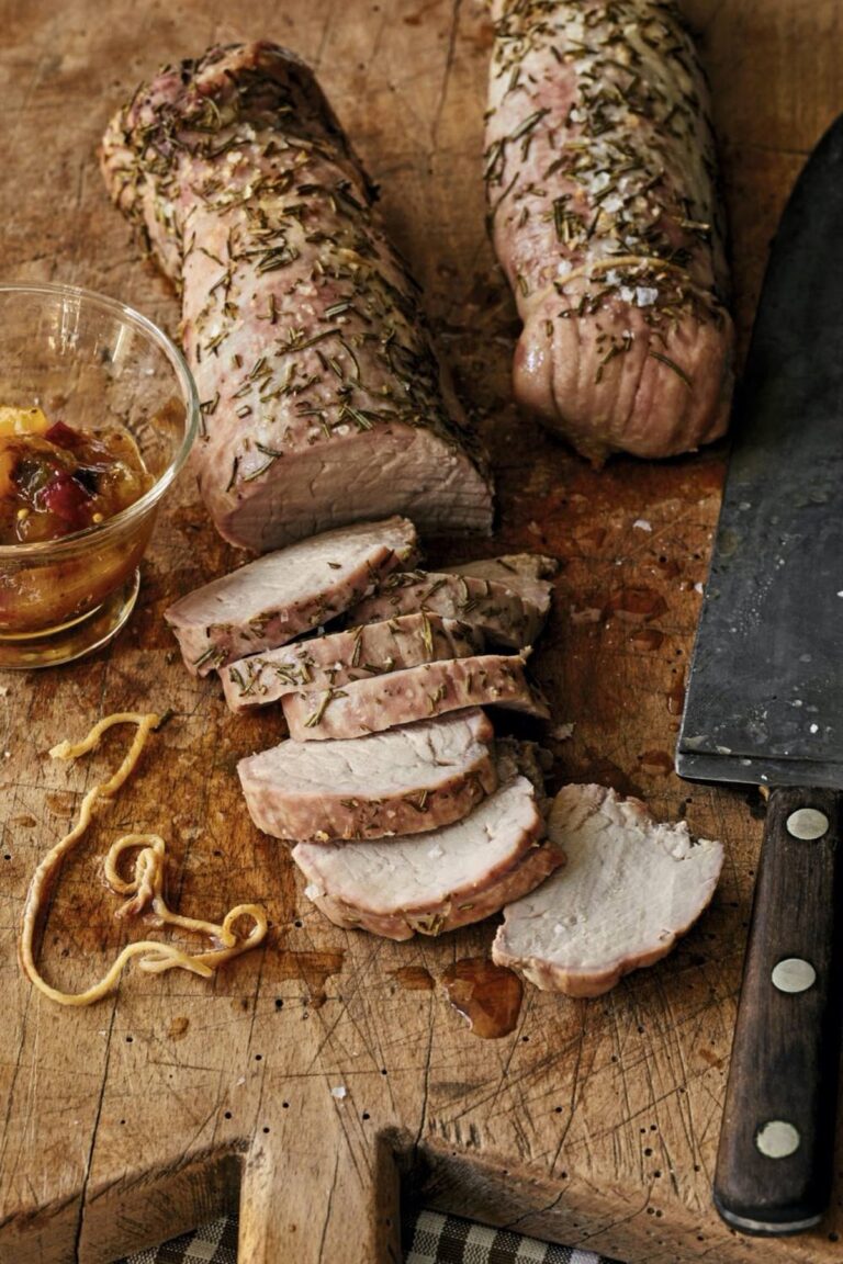 Succulent Rosemary Roasted Pork Tenderloins Recipe