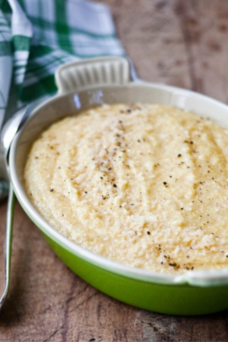 Velvety Parmesan Polenta Recipe