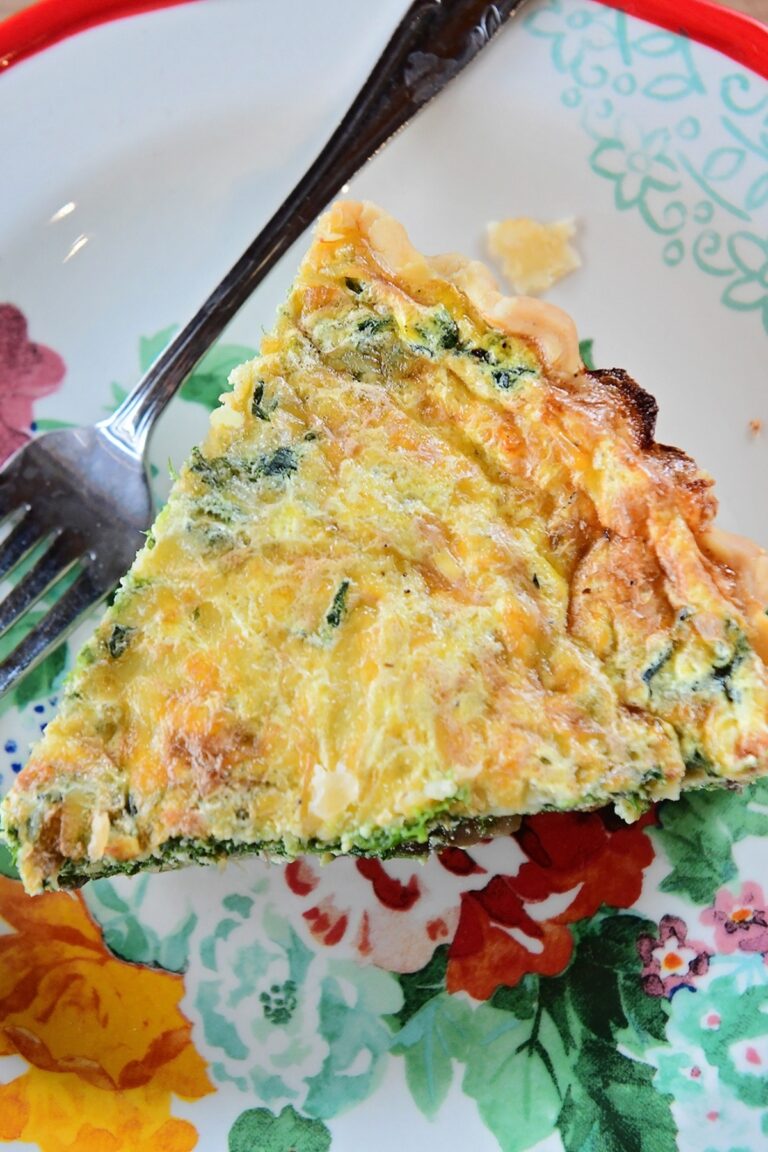 Pioneer Woman Spinach Mushroom Quiche Recipe