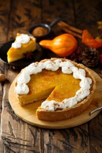 Silky Pumpkin Banana Mousse Tart Recipe