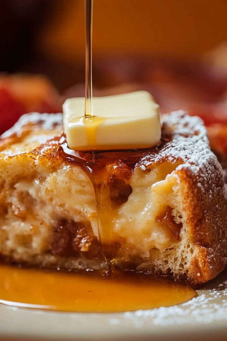 Heavenly French Toast Bread Pudding Recipe