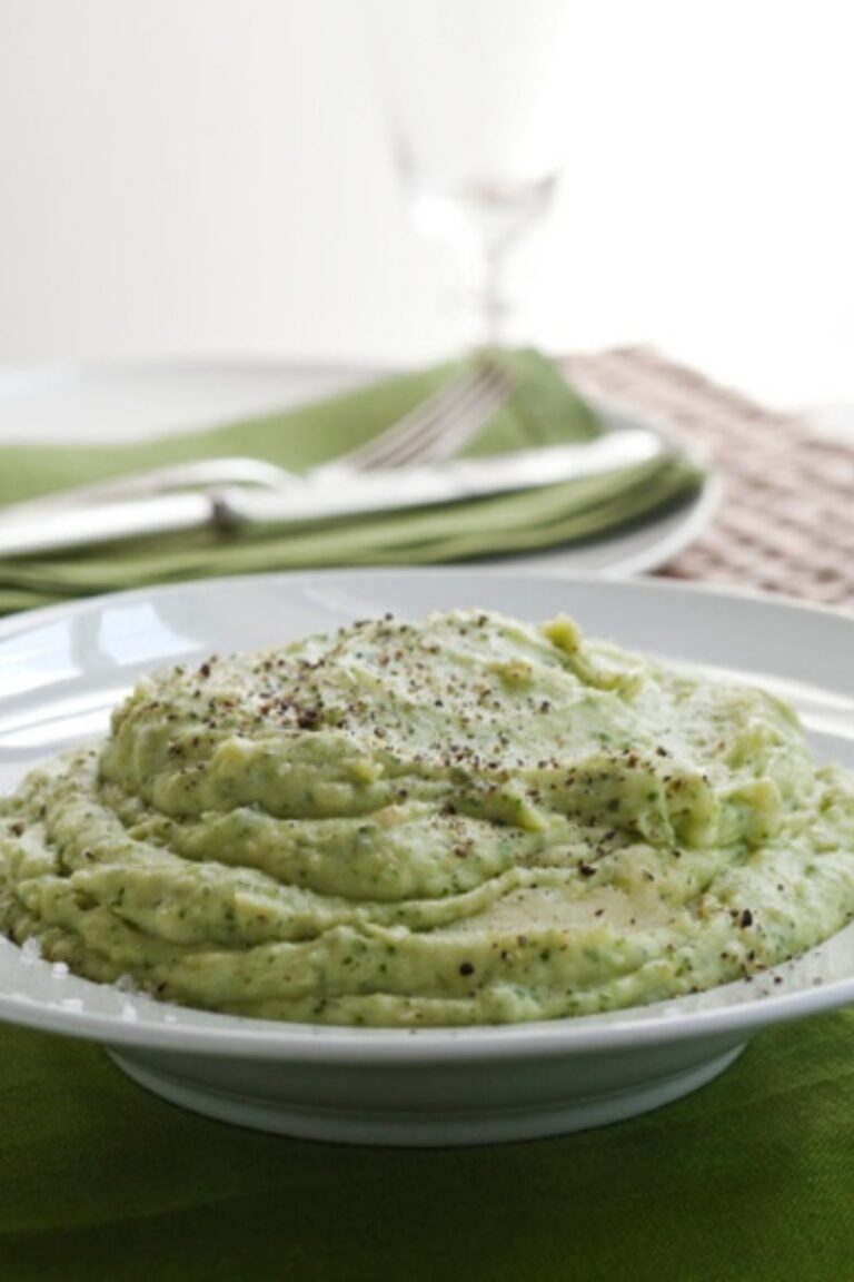 Smooth Potato Basil Puree Recipe
