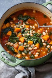 Hearty Barefoot Contessa Winter Minestrone & Garlic Bruschetta Recipe