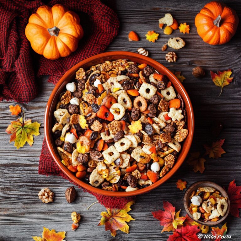 Easy Fall Snack Mix Recipe