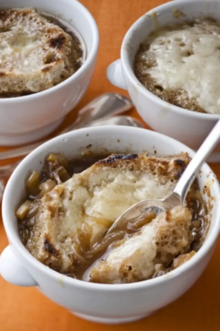 Elegant Onion & Fennel Soup Gratin Recipe