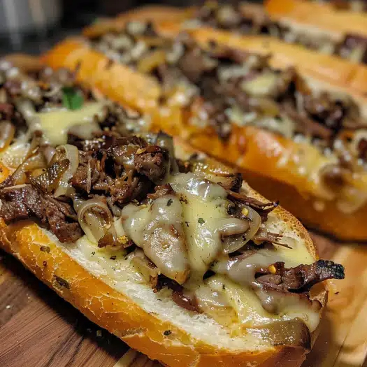 Philly Cheesesteak Garlic Bread Recipe