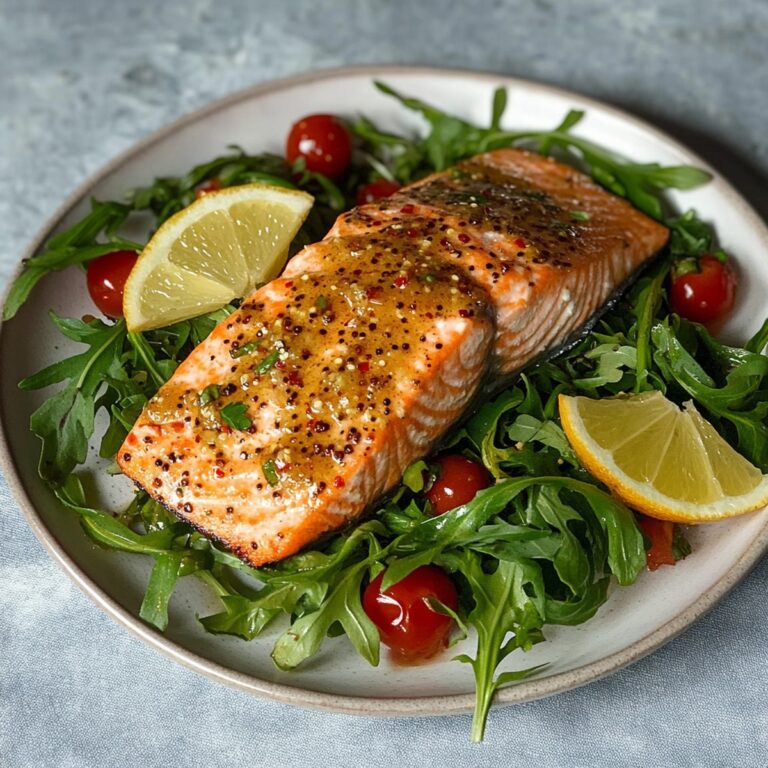 Maple Mustard Salmon Recipe