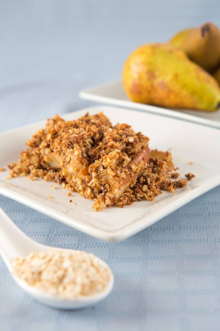 Perfect Pear Crumble Recipe