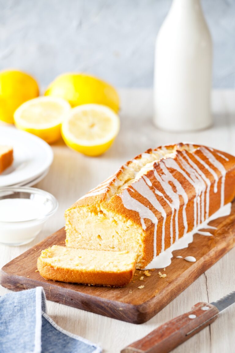 Heavenly Yogurt Lemon Cake Recipe