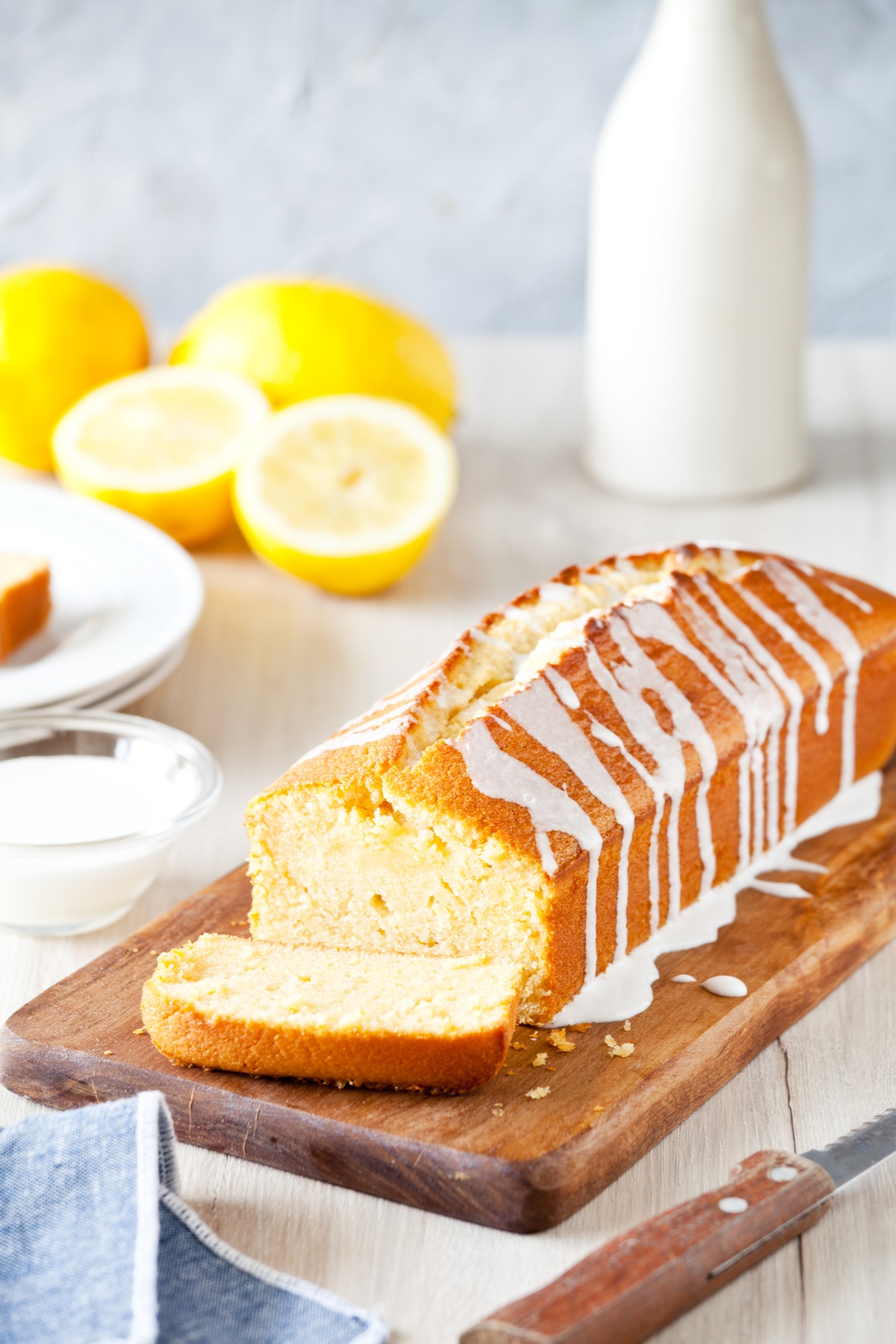 Heavenly Yogurt Lemon Cake Recipe