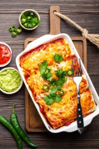 Succulent Chicken Thighs Enchiladas Recipe