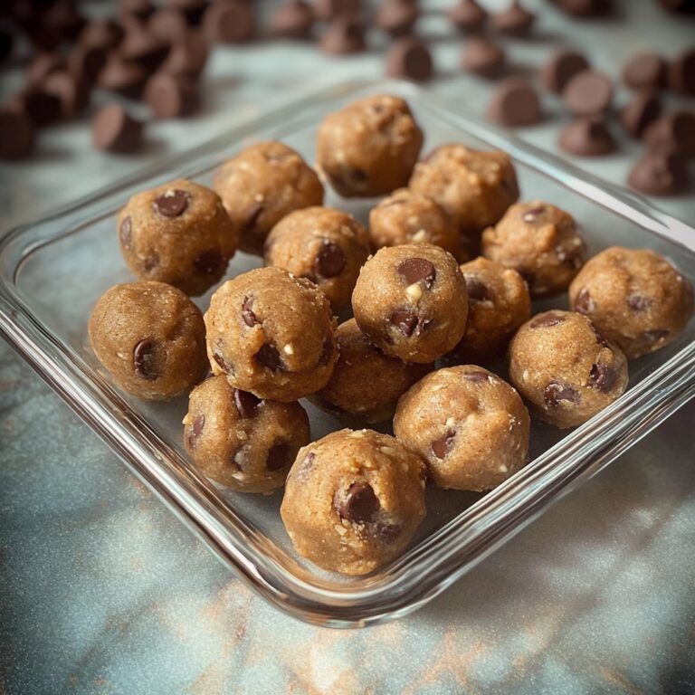 Chocolate Peanut Butter Cookie Dough Bites Recipe