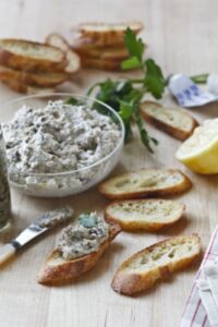 Gourmet Crostini With Tuna Tapenade Recipe