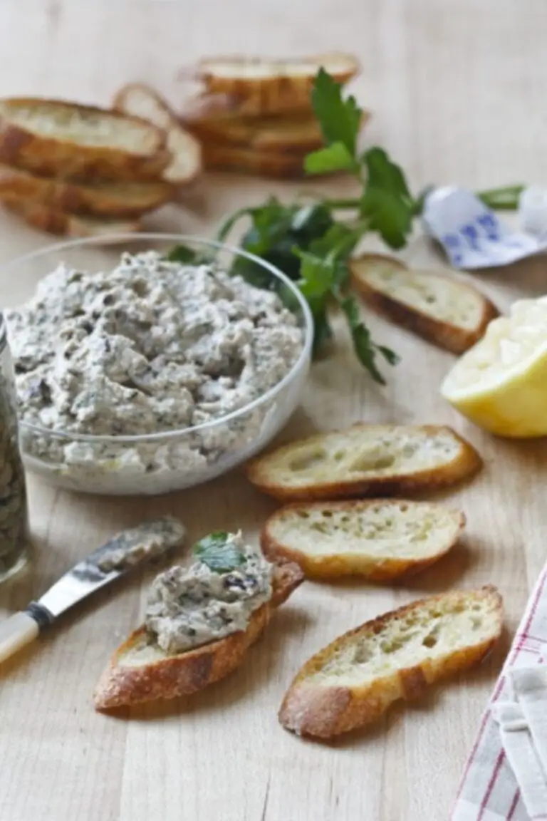 Gourmet Crostini With Tuna Tapenade Recipe