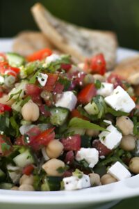 Vibrant Middle Eastern Vegetable Salad Recipe
