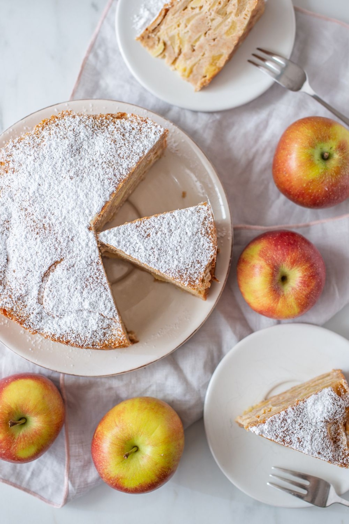 Rustic French Apple Cake Recipe