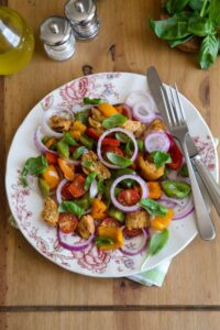 Rustic Ina Garten Grilled Panzanella Recipe