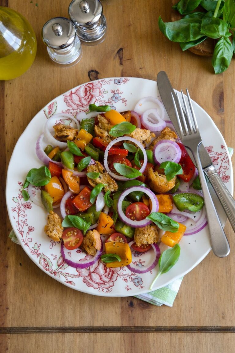 Rustic Ina Garten Grilled Panzanella Recipe