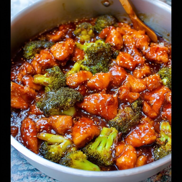 Better-Than-Takeout Sticky Chicken and Broccoli Recipe