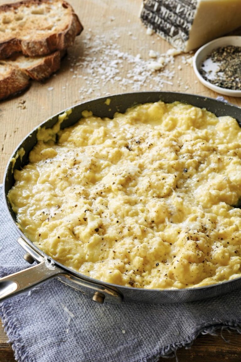 Silky Ina Garten Scrambled Eggs Cacio E Pepe Recipe