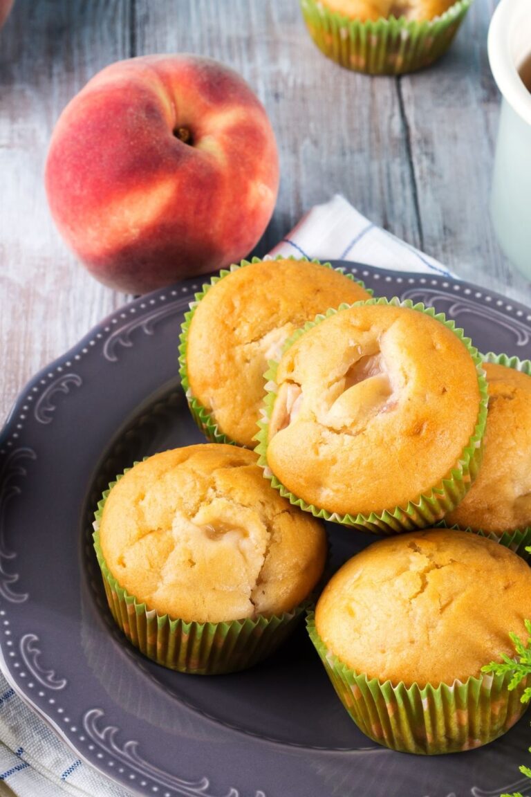 Rustic Barefoot Contessa Peach Muffins Recipe