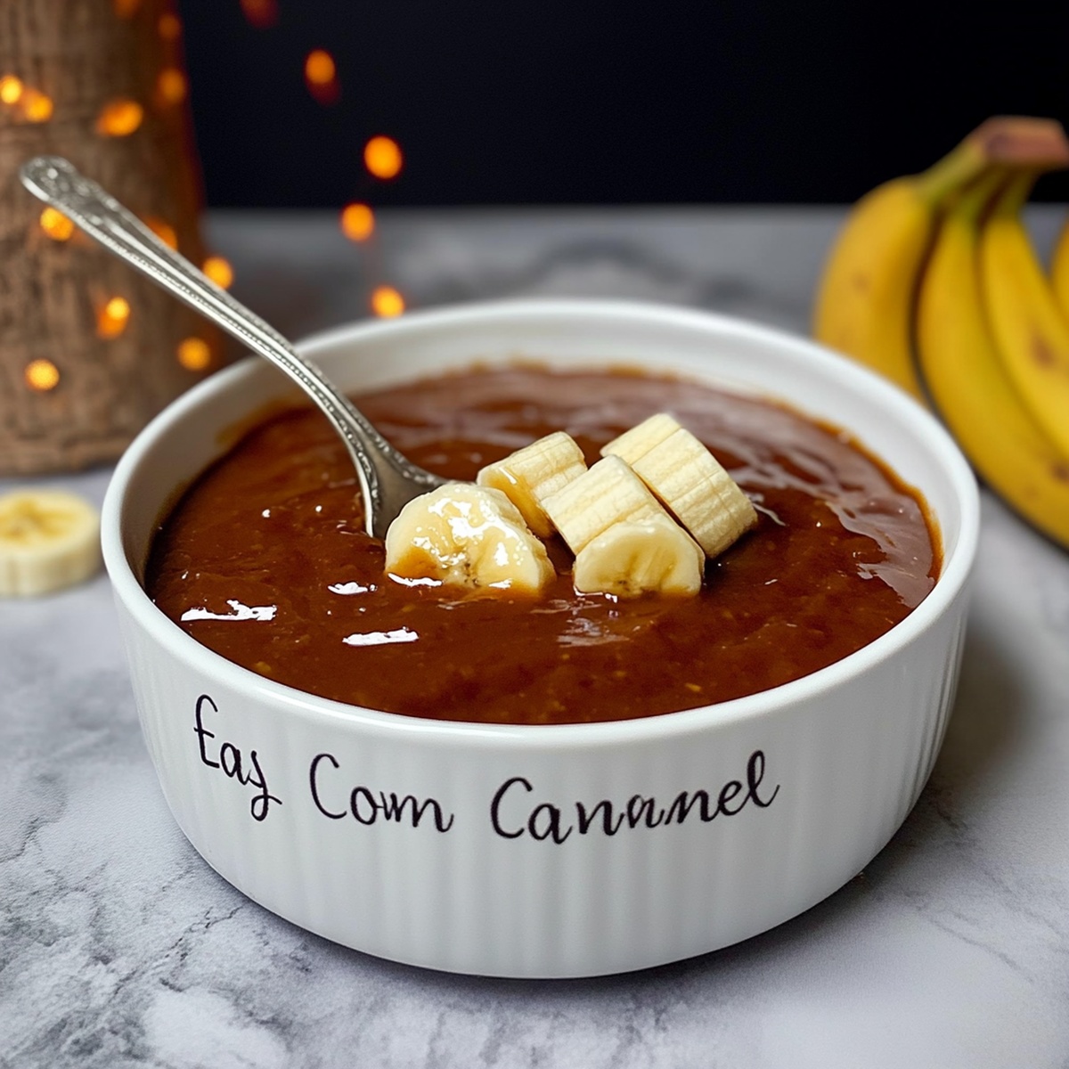 Easy Banana Caramel Dessert Recipe