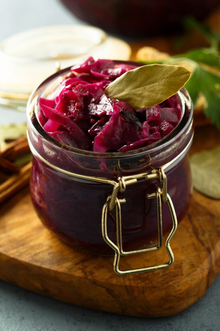 Tangy Jamie Oliver Pickled Red Cabbage Recipe