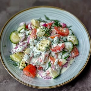 Creamy Greek Yogurt Salad Dressing Recipe