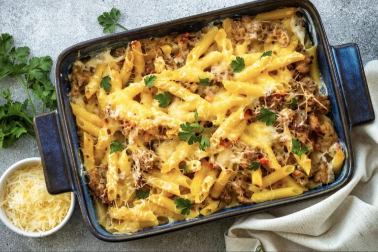 Hearty Jamie Oliver Pasta Bake With Minced Beef Recipe