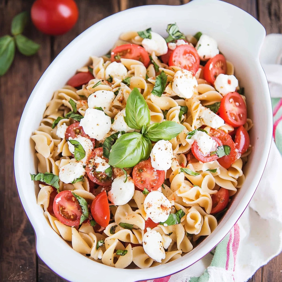 Caprese Pasta Salad Recipe