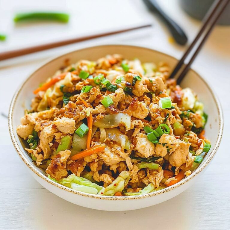 Chicken Egg Roll Bowls Recipe