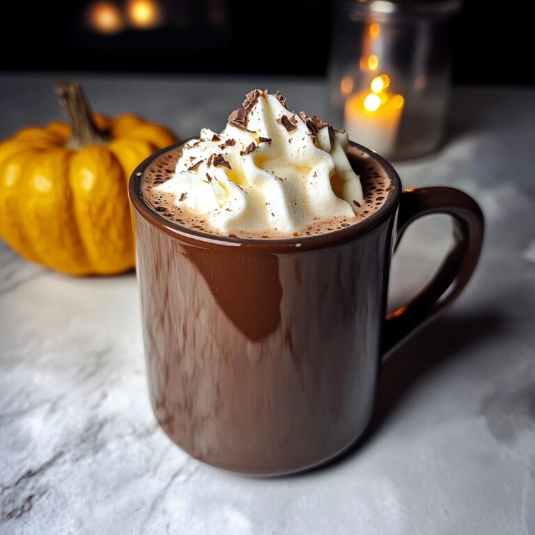 Dark Chocolate Hot Chocolate Recipe
