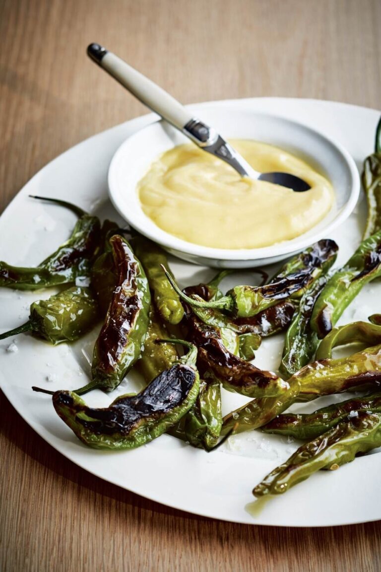 Crispy Ina Garten Roasted Shishito Peppers With Hollandaise Recipe