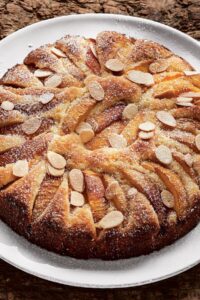Elegant Peach Almond Torte Recipe