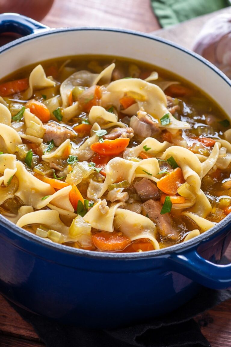 Pioneer Woman Creamy Chicken Noodle Soup Recipe