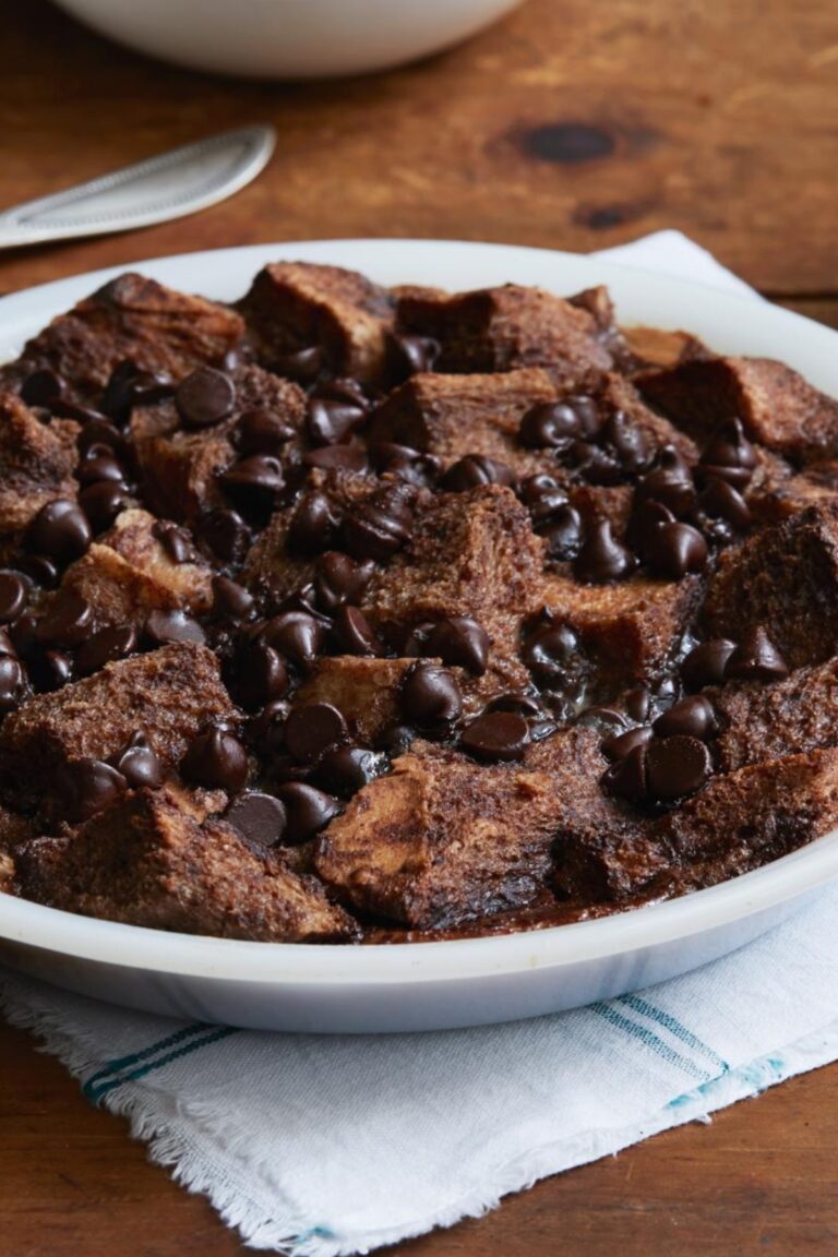 Pioneer Woman Chocolate Chip Bread Pudding Recipe