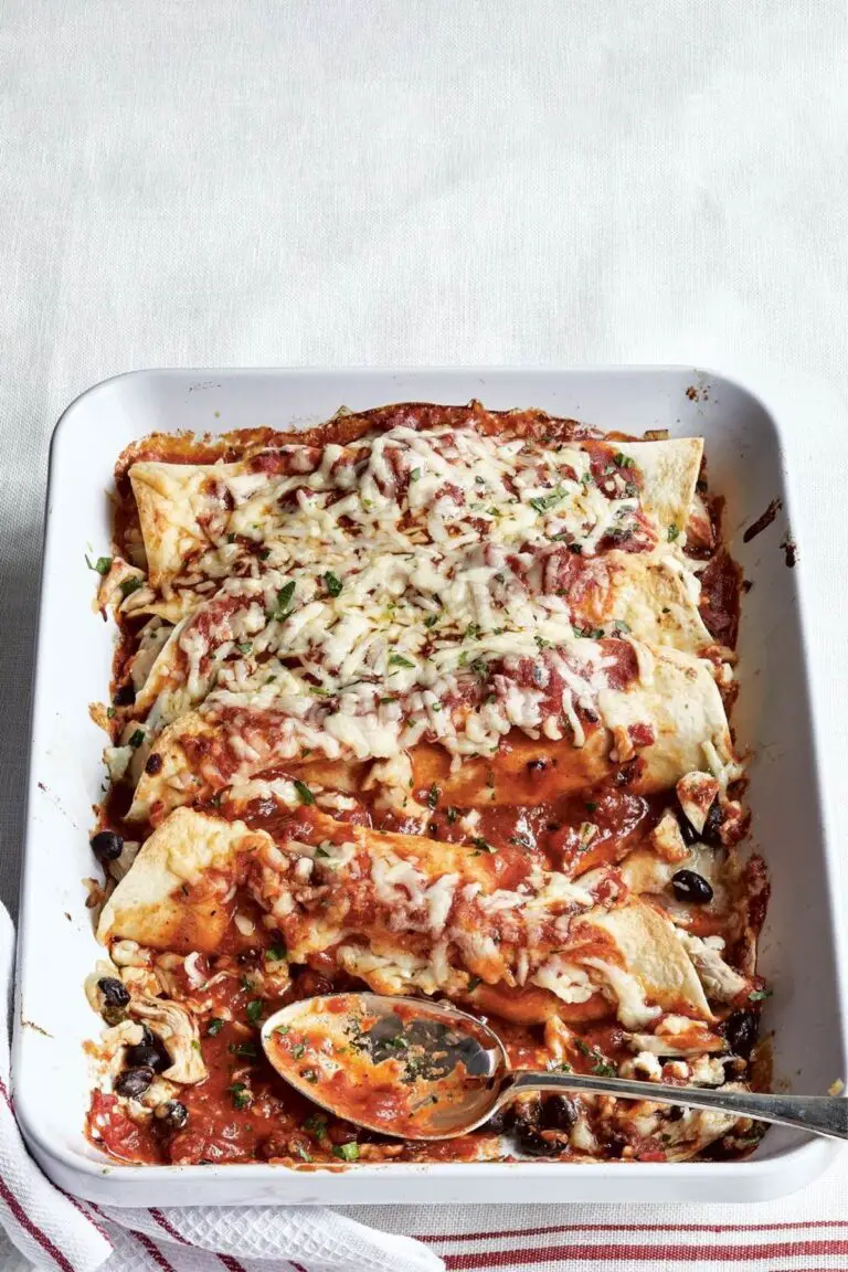 Authentic Ina Garten Cheesy Chicken Enchiladas Recipe