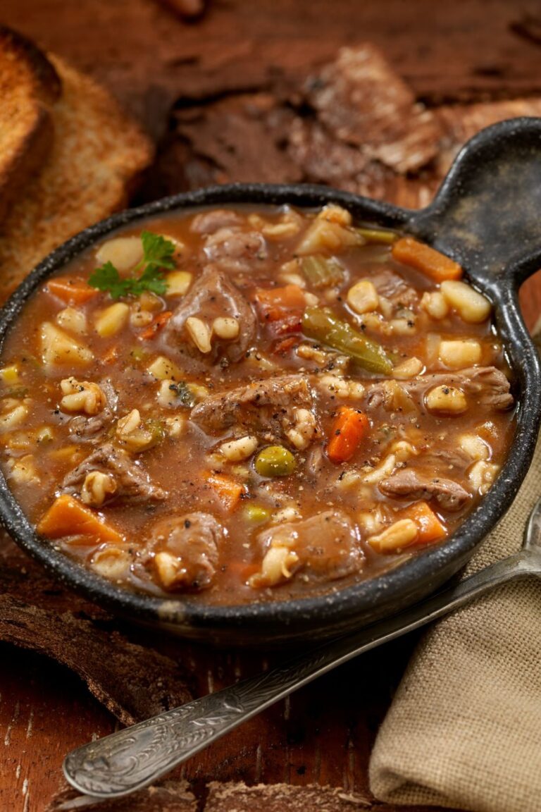 Hearty Ina Garten Beef Vegetable Soup Recipe