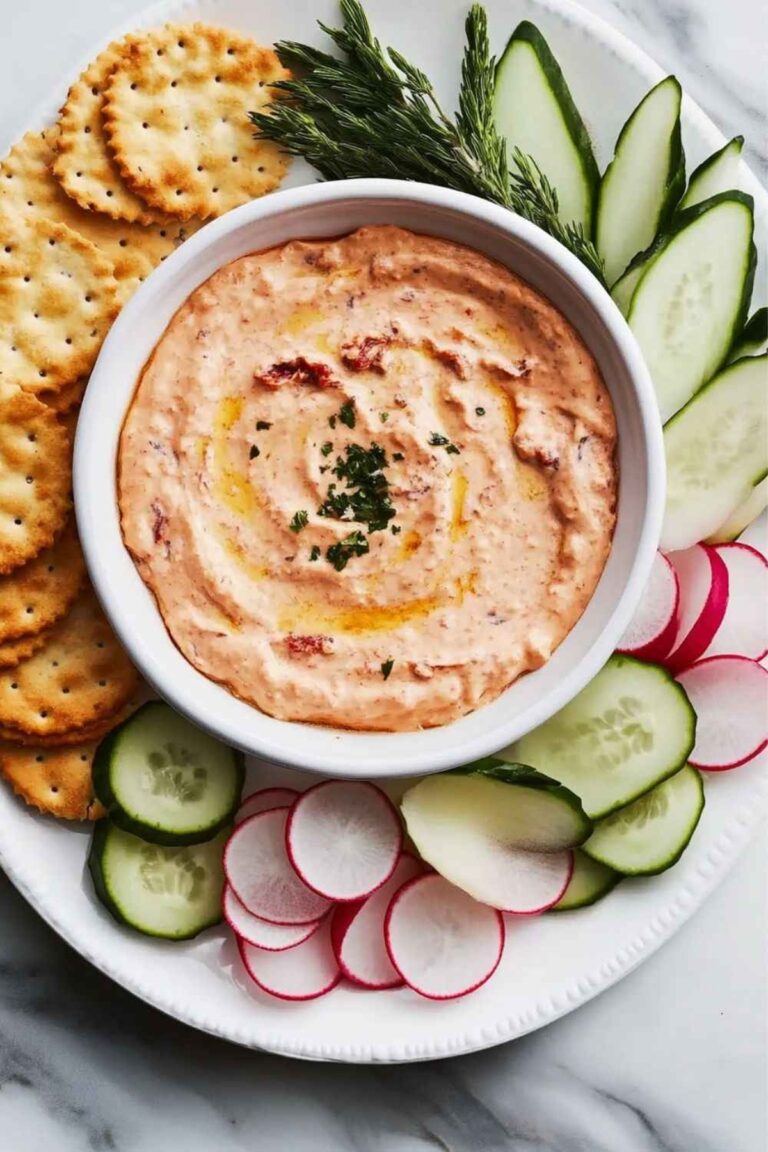 Velvety Barefoot Contessa Sun Dried Tomato Dip Recipe