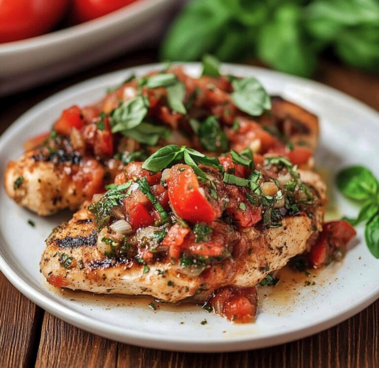 Grilled Bruschetta Chicken Recipe