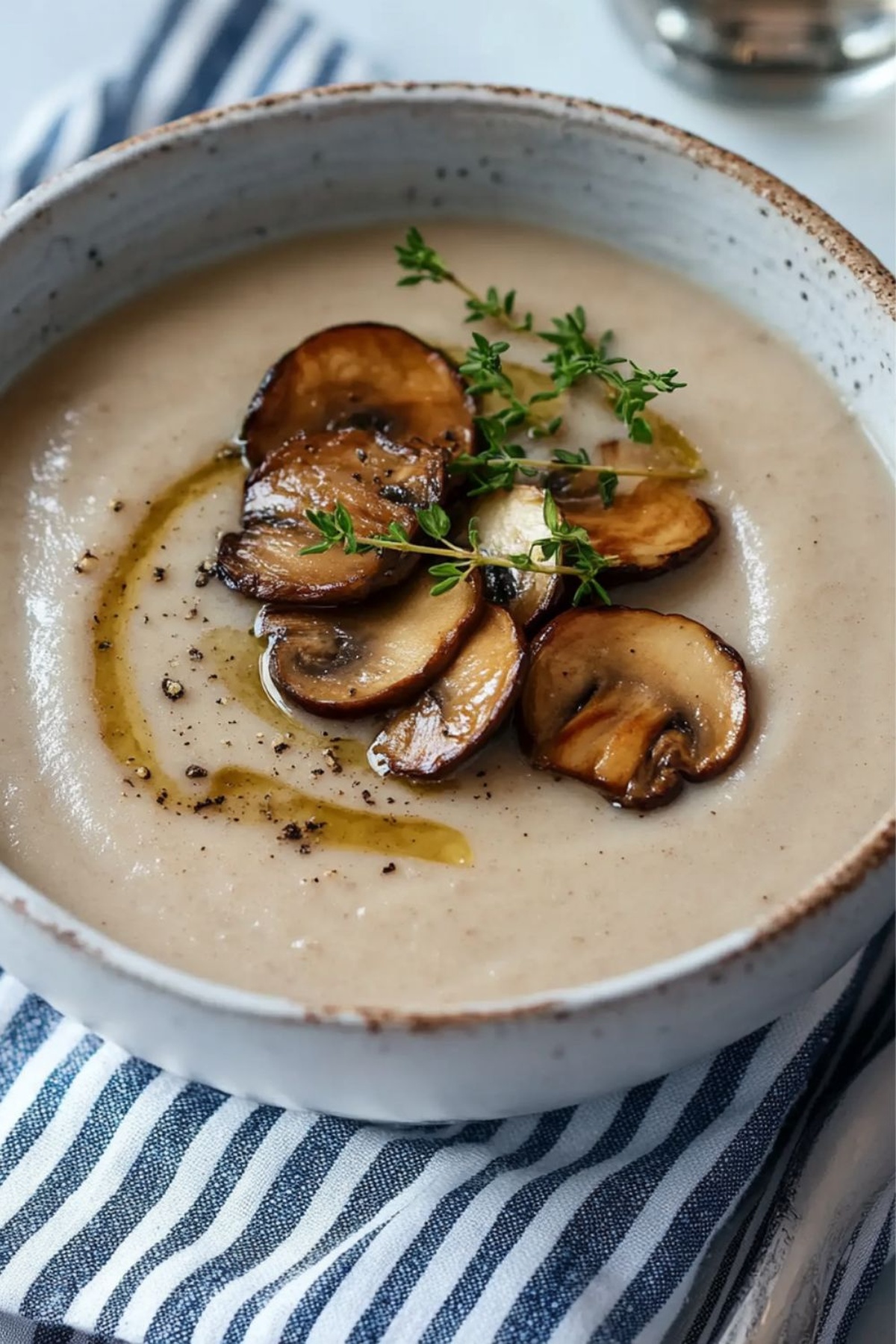 Julia Childs Mushroom Soup Recipe