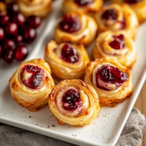 Cranberry Brie Bites Recipe